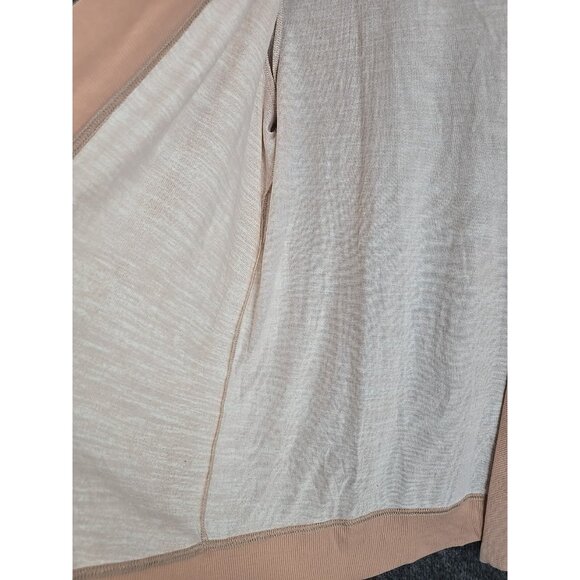 The Original Muk Luks Women's Long Sleeve Open Cardigan Pink M - Picture 3 of 8